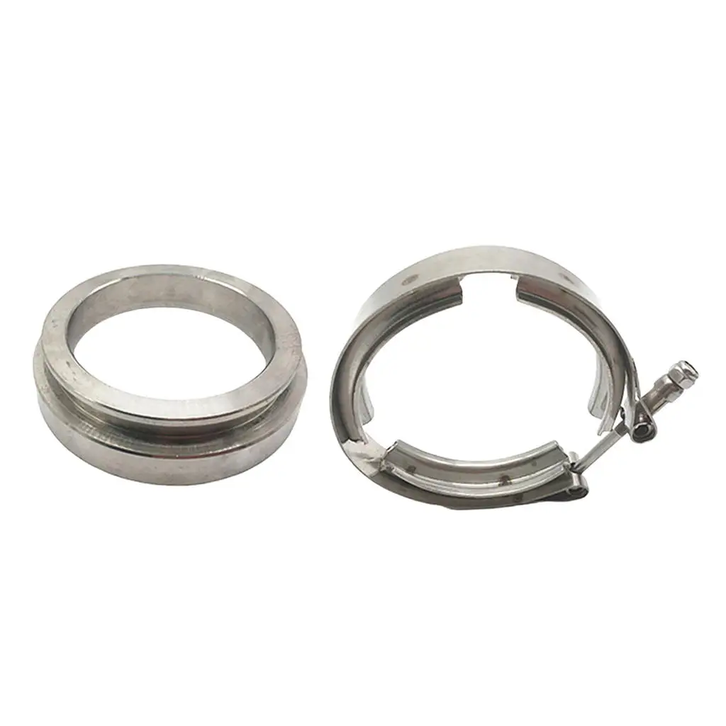 

GT45 Turbo Charger 1/4 "Turbo/Downpipe Exhuast стальные V-образные зажимы + фланец
