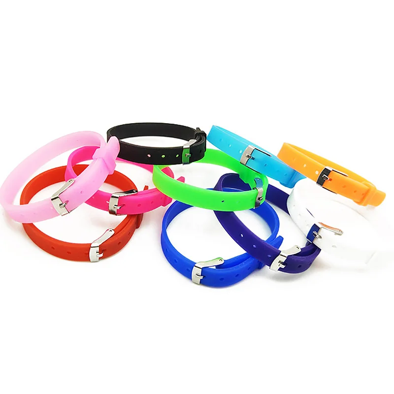 5 шт. спортивный силиконовый резиновый браслет на запястье ювелирные изделия