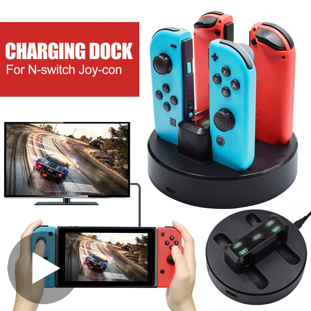 Базовая подставка для геймпада Joycon Nintendo Switch Dock Stand аксессуары держатель