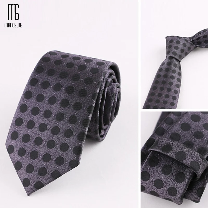 Manoswe модный мужской галстук 7 см официальная одежда деловой костюм платье