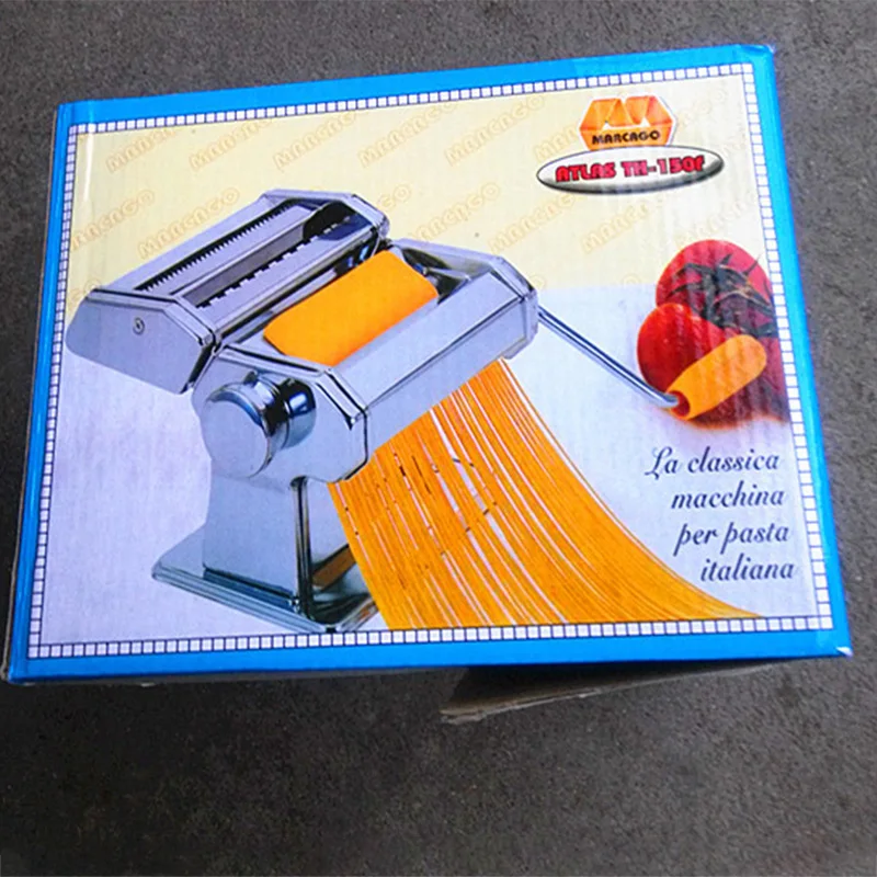 Машина для лапши с лезвиями из нержавеющей стали ручная машина нож