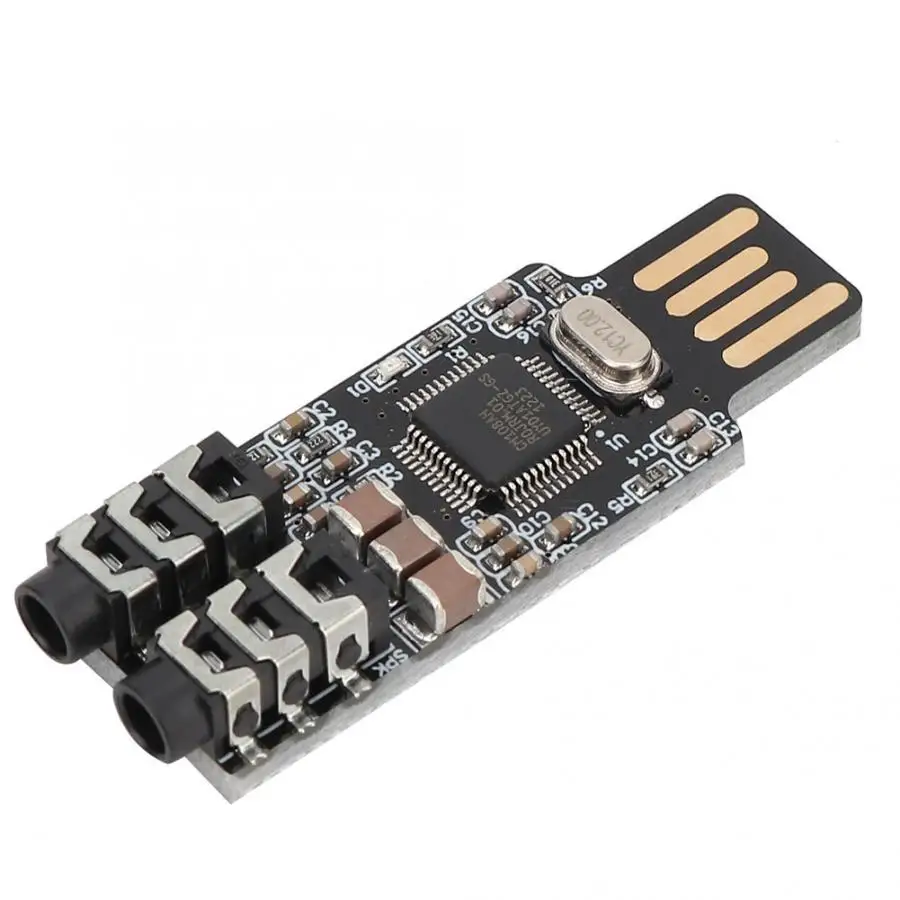 Внешняя звуковая карта USB без привода чип CM108 | Инструменты