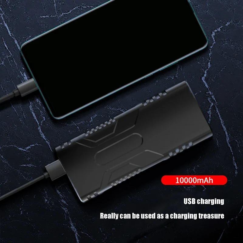 

Super Bright Bicycle Light LED Waterproof Headlight Power Bank 10000MAh USB Rechargeable 1000LM Cycling Front Light