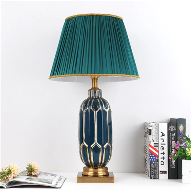 Ретро американская настольная лампа Современная Высококачественная
