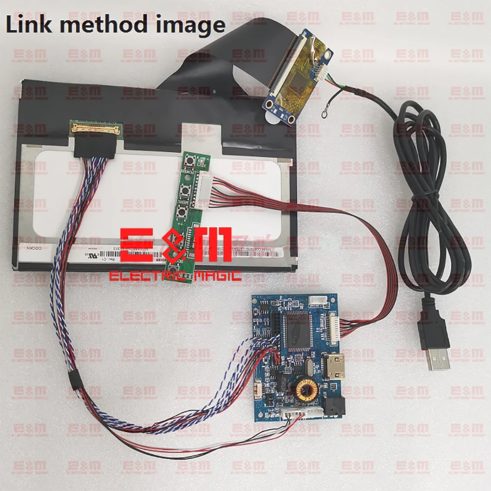 7-дюймовый сенсорный ЖК-экран IPS display HDMI 16:10 Автомобильный дисплей наборы DIY для Raspberry Pi Android Windows 7 8 10 1280*800