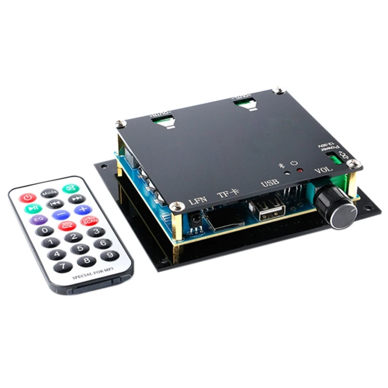 

TDA7498 DC12-30V Bluetooth плата цифрового усилителя мощности 2X100W Высокая мощность двухканальный с TF-картой/U дисковым входом