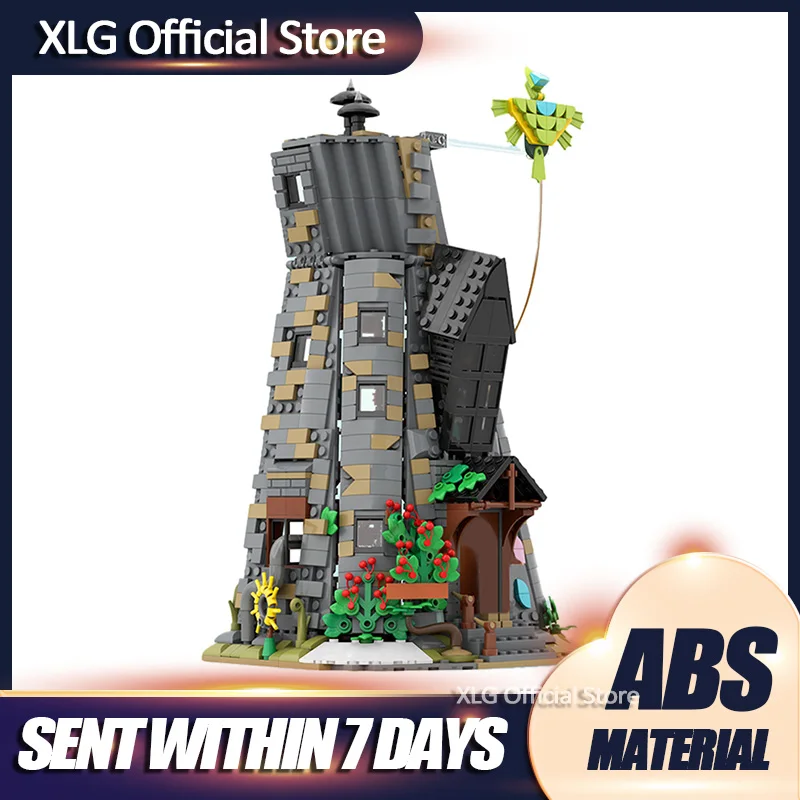 

Mountain Hut MOC Architecture Building Blocks Bricks 1207pcs Movie Scene Model xmas Gifts Toys For Children Kids