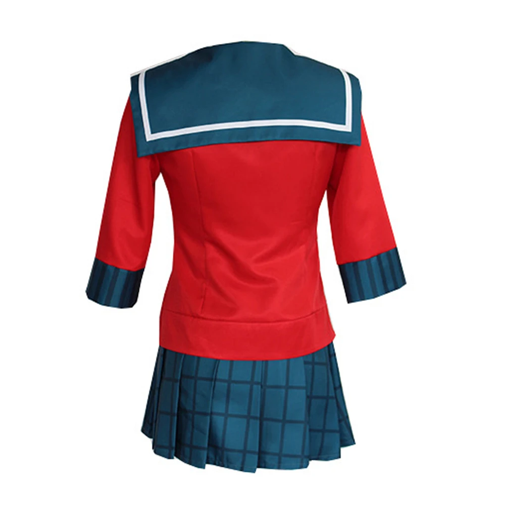 Hot Anime Dangan-Ronpa Harukawa Maki Cosplay Costume Danganronpa Halloween Carnival Skirt Wigs Summer Dress Girl |