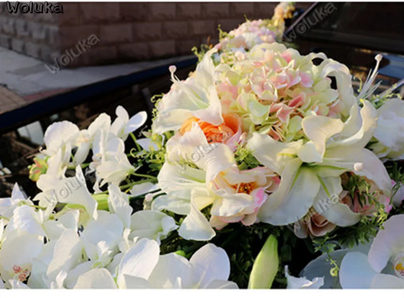 Украшение для автомобиля набор украшений свадебного большая V-образная Лилия