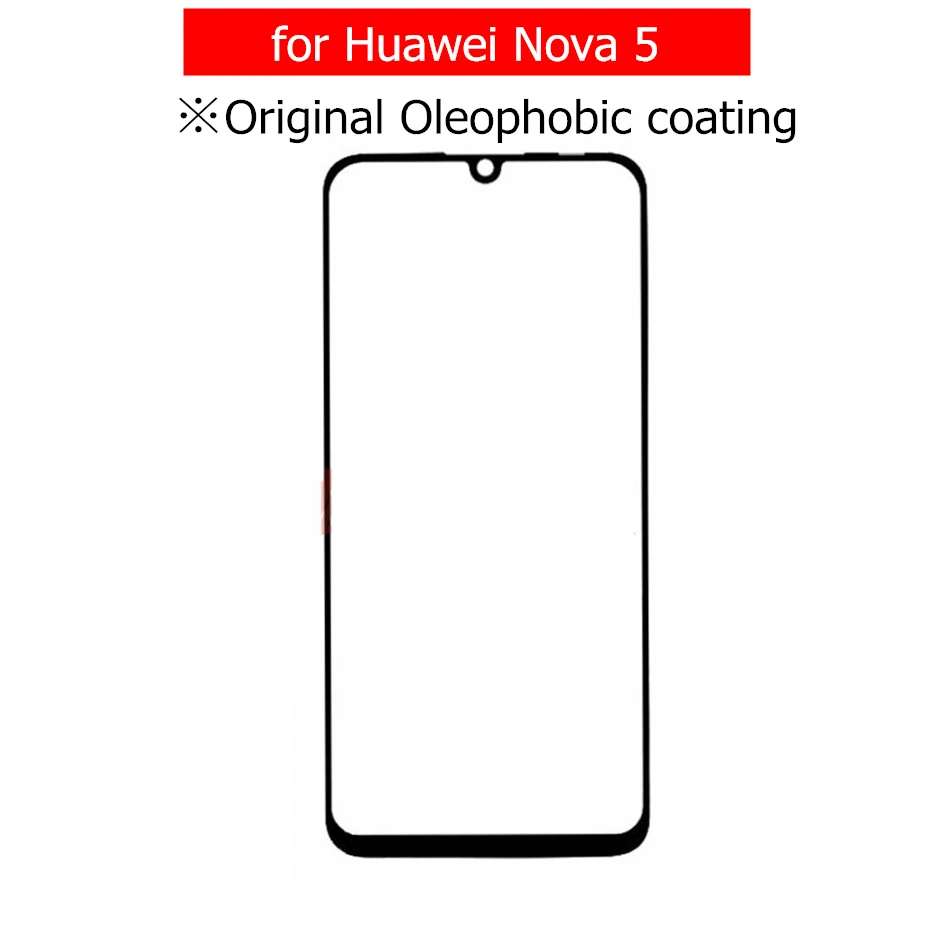 Запасные части для huawei Nova 5 сенсорный экран стеклянная панель дигитайзер сенсор