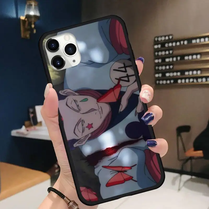 

Killua Zaoldyeck hunter x hunter Phone Case for iPhone 11 12 pro XS MAX 8 7 6 6S Plus X 5S SE 2020 XR Soft silicone