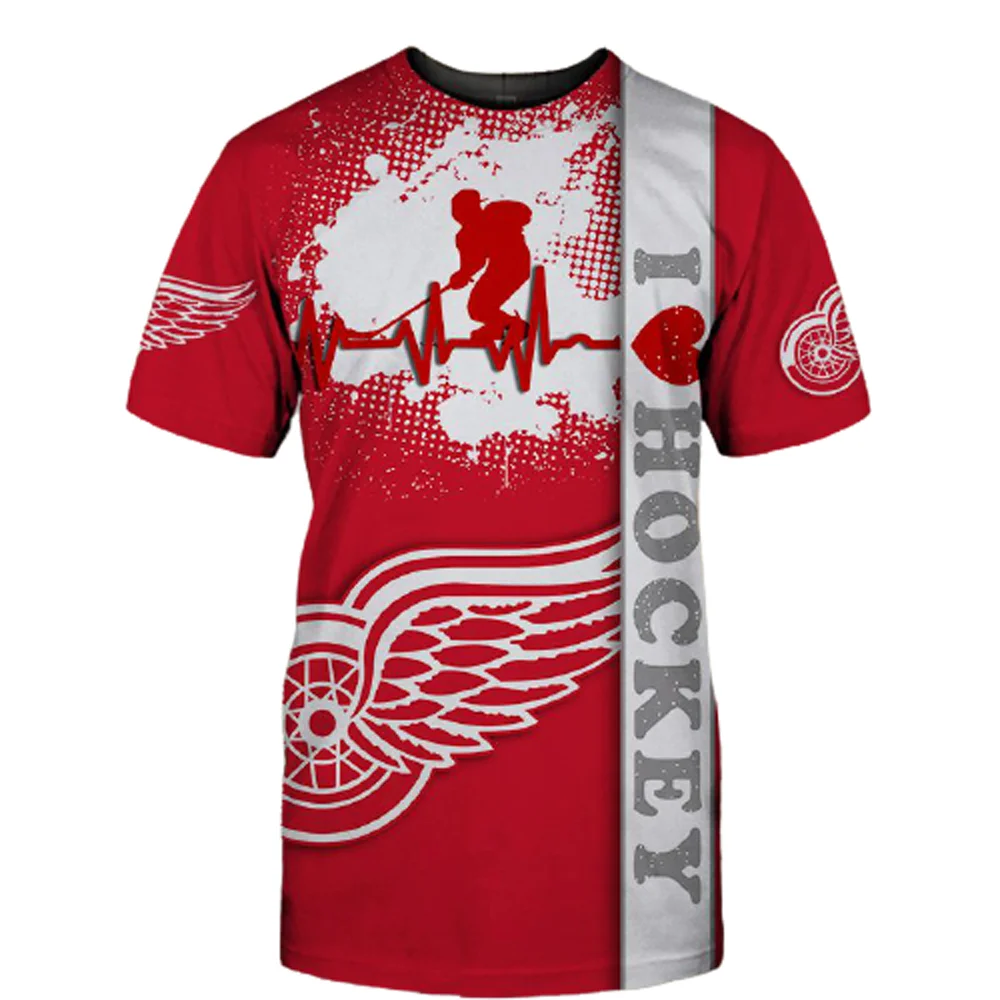 

2021 Summer Short-sleeved T-shirt Brand Men's Plus Size T-shirt Male Hip-hop Men's Metal 3D Printing Outdoor Sportswear Male