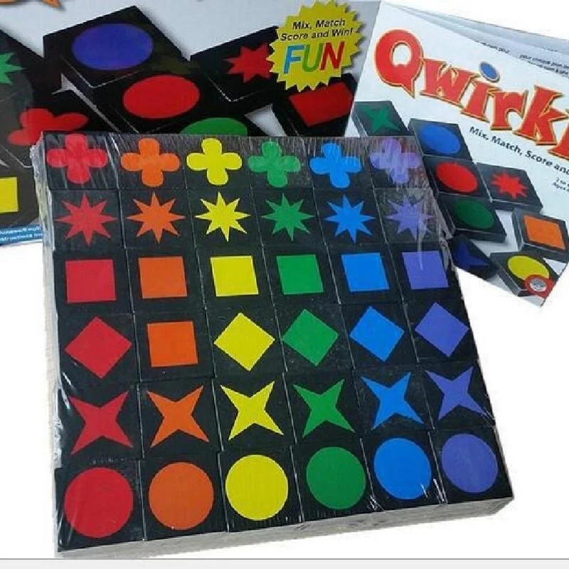 Лидер продаж развивающие игрушки Qwirkle деревянные шахматы интерактивные для