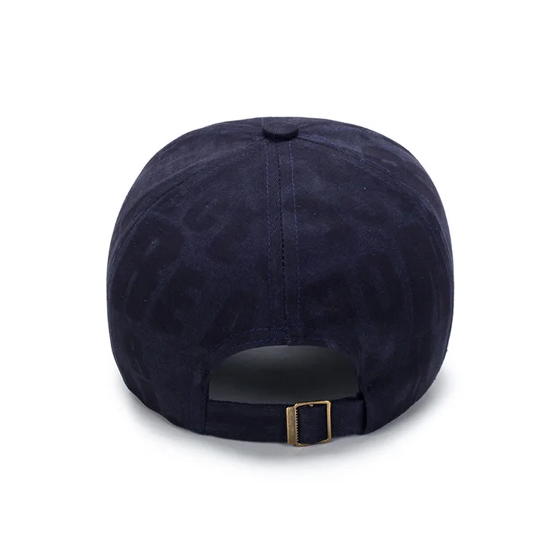 Весенне-осенняя импортная темно-бейсболка с цветами мужская хлопковая шляпа от