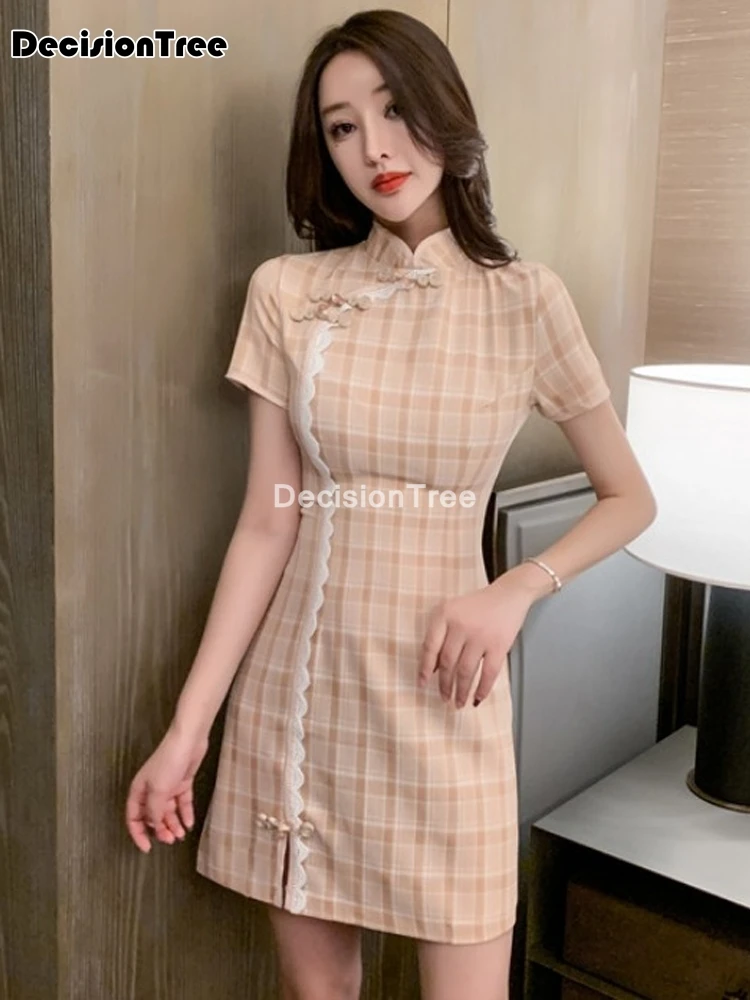 

2021 silk traditional chinese dress women vestidos vintage qipao sexy cheongsam flower print oriental dress cheongsam dress