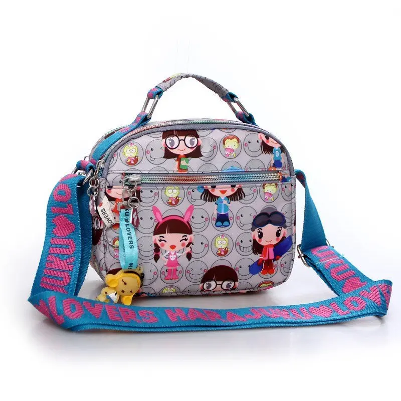 Сумочка куклы в стиле Харадзюку водонепроницаемая нейлоновая женская сумка на