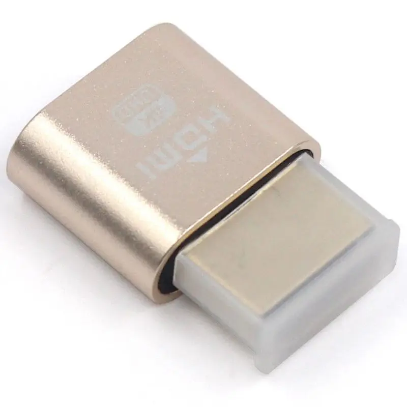 VGA адаптер виртуального дисплея HDMI DDC EDID манекен штекер Безголовый призрак