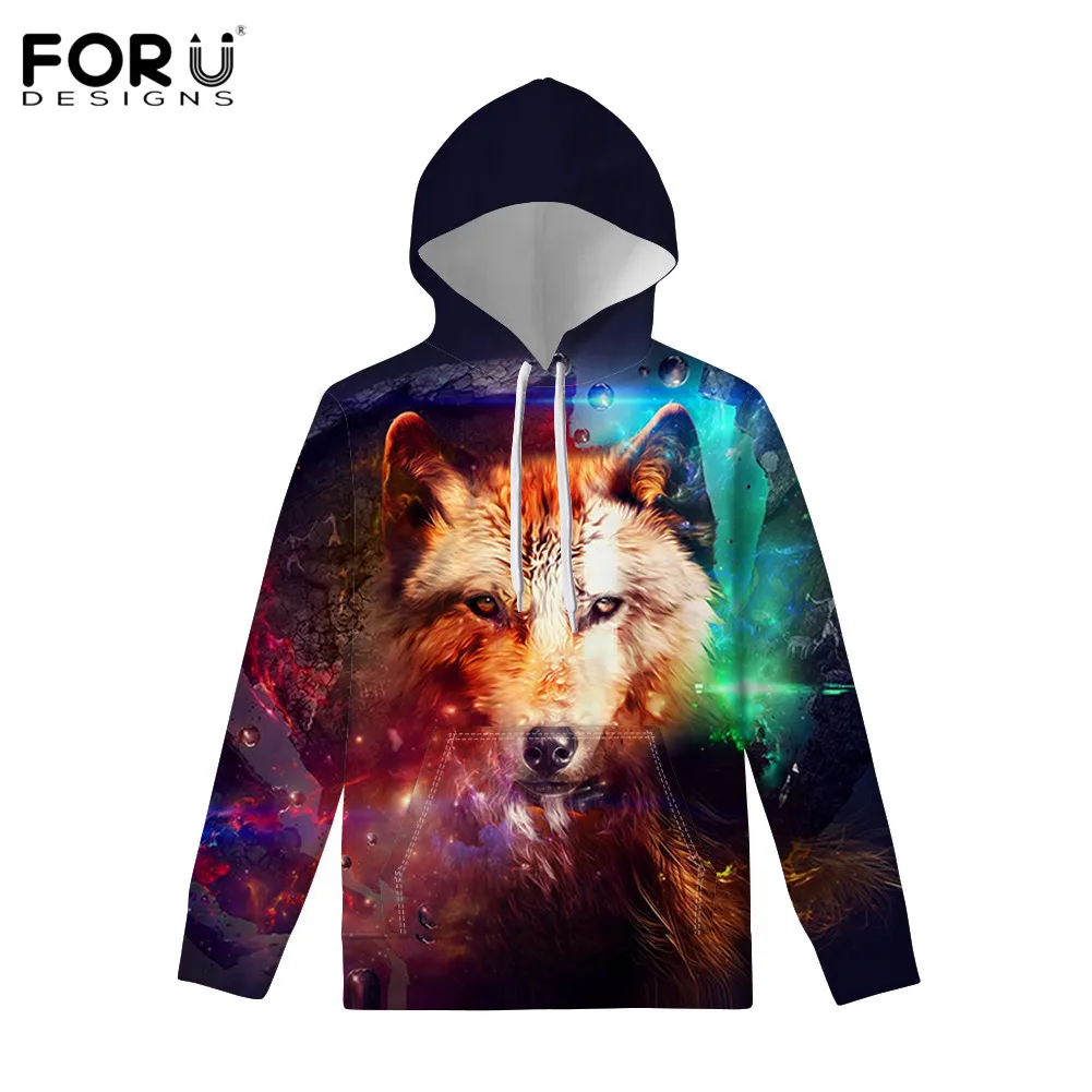 FORUDESIGNS/3D толстовки; Креативная одежда с принтом тигра и волка в стиле Харадзюку; мужской повседневный спортивный костюм; сезон осень-зима; Poleron Hombre; спортивная одежда - Цвет: Армейский зеленый