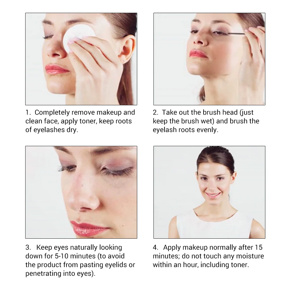 Fast 7 Day Eyelash Growth Serum Eyelash Enhancer Longer Fuller Thicker Lashes Eyelashes Eyebrows Enhancer Eyelash Care Product