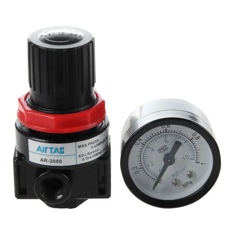 AR Air 2000 источник обработки редуктор давления черный + красный | Инструменты