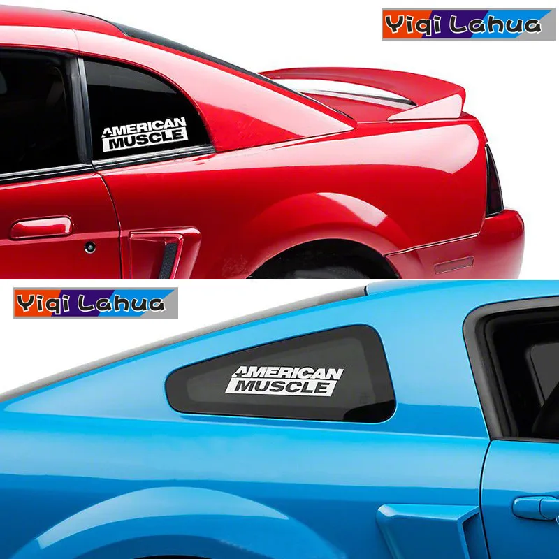 Наклейка на переднее и заднее стекло автомобиля наклейка окно для Mustang Comaro
