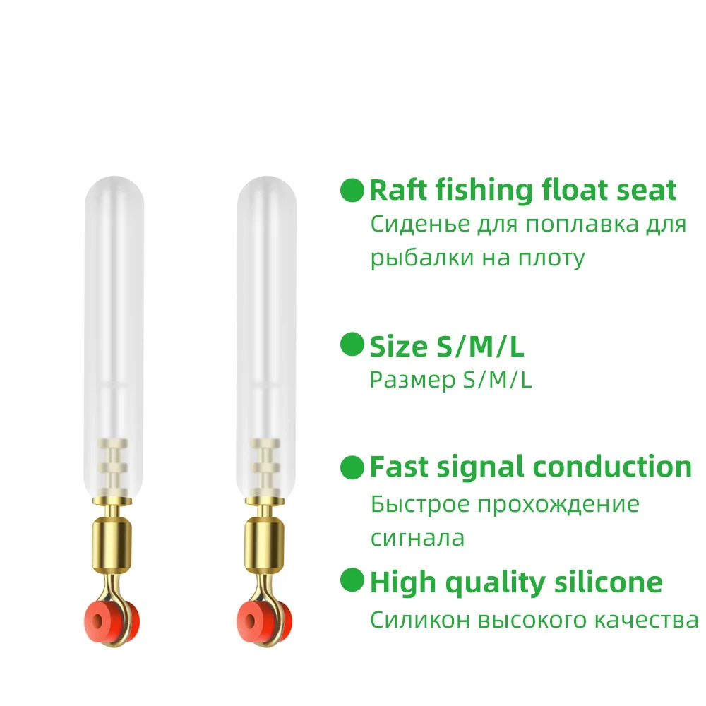

Рыболовные снасти TIANNSII, 10 шт., поплавок, подставка из органического силикона, медный поплавок с вращающейся головкой, для дрифта, рыболовная ...