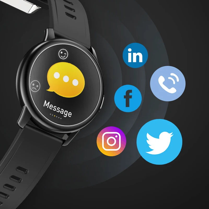 

S27 Smart Watch Men Full Touch Sport Fitness Tracker Blood Pressure Smart Clock Women GTS Smartwatch for Xiaomi