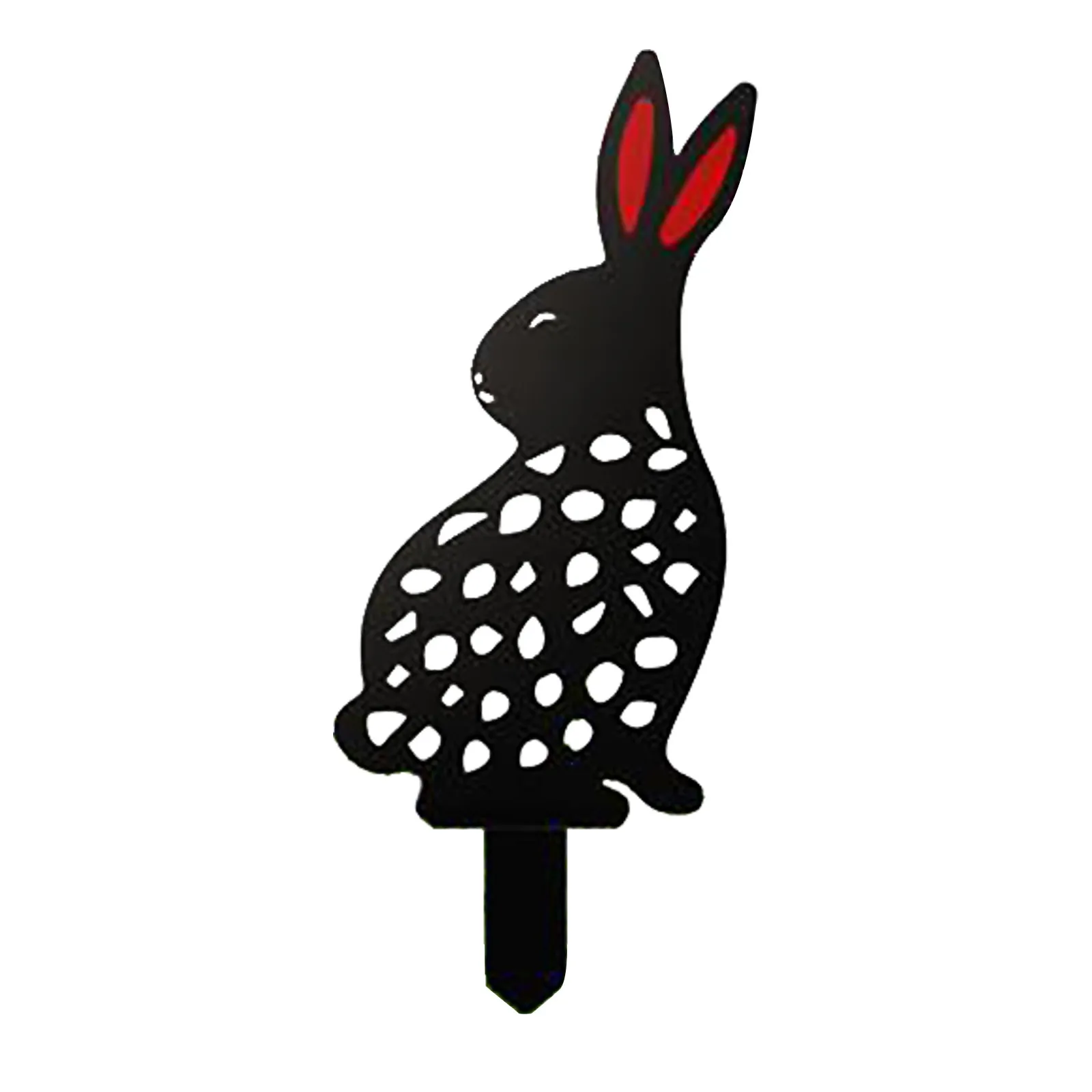 Декоративное украшение в виде кролика во дворе многоразовое для сада на Пасху