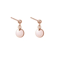 the new best selling fashion earrings are simple and creative the geometric round bead earrings earrings for women jewelry gift