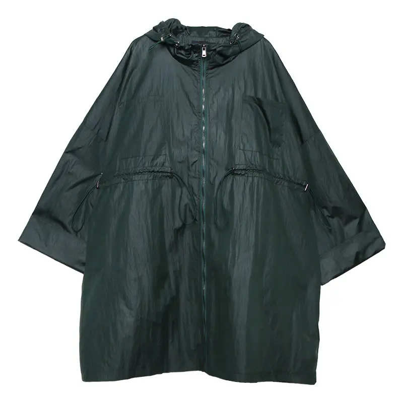 XITAO/женская модная куртка большого размера на шнурке новинка 2019 года Осеннее