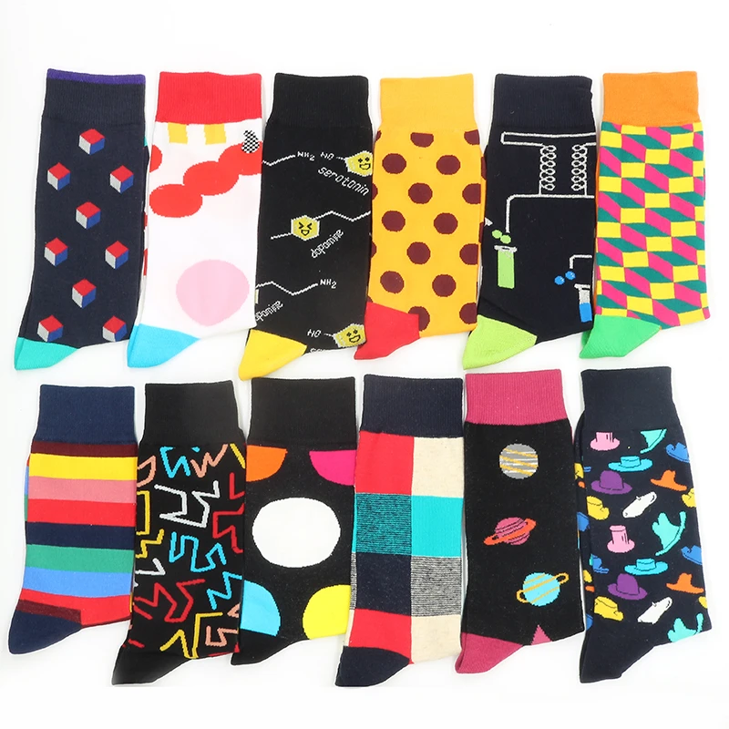 

Men's Cotton Socks Funny Christmas Winter Gifts Sock Set Warm Women's Print From The Factory Dropshipping Contact Us