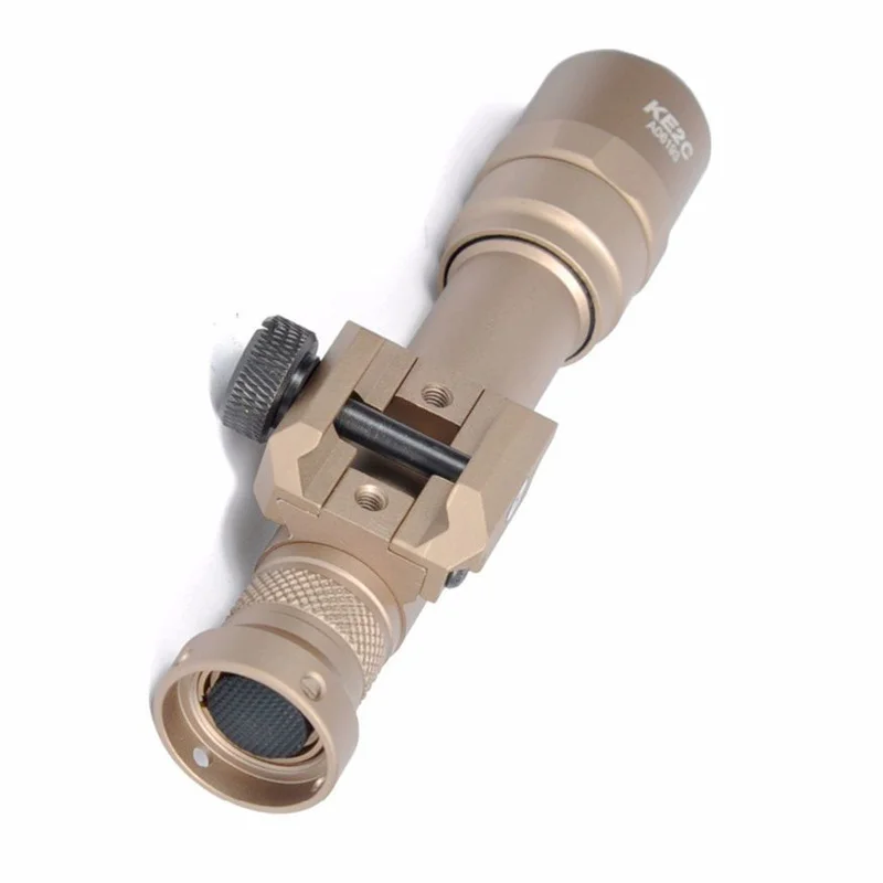 

M600B Mini Scout Light LED Tactical Flashlight Softair Lanterna Airsoft Arma Military Gun Lamp Weapon Rifle Hunting Light