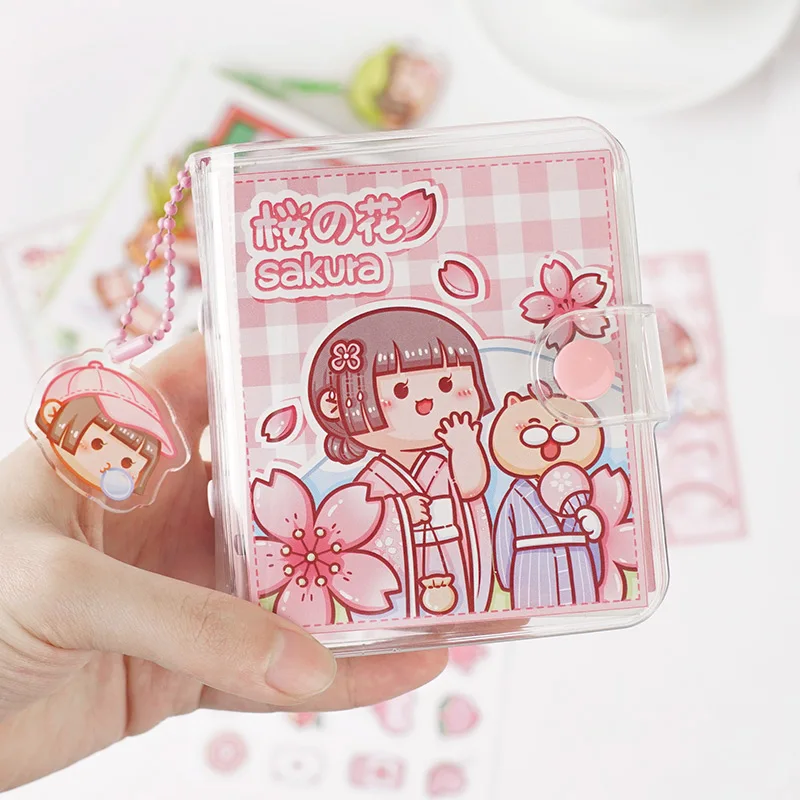 Dimi 105*90 мм Kawaii Мини карманный 3 кольца Дневник Блокнот журналы ежедневник подарок