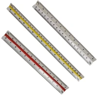 30 cm color coded side triangle ruler 11001500 triangle metric ruler engineer tool 12 6 multicolor