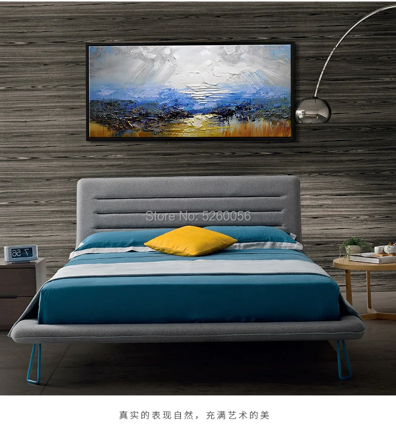 Большая Картина на холсте с ножом в гостиной спальне ресторане украшение