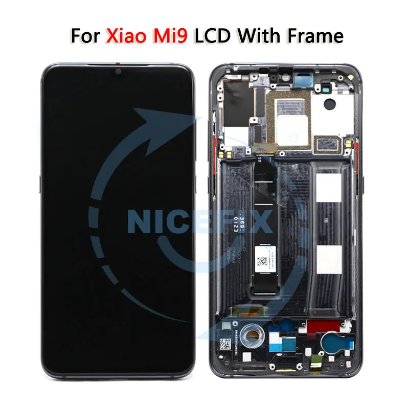 ЖК дисплей AMOLED 6 39 дюйма для Xiaomi Mi 9 mi9 сенсорный экран дигитайзер в сборе