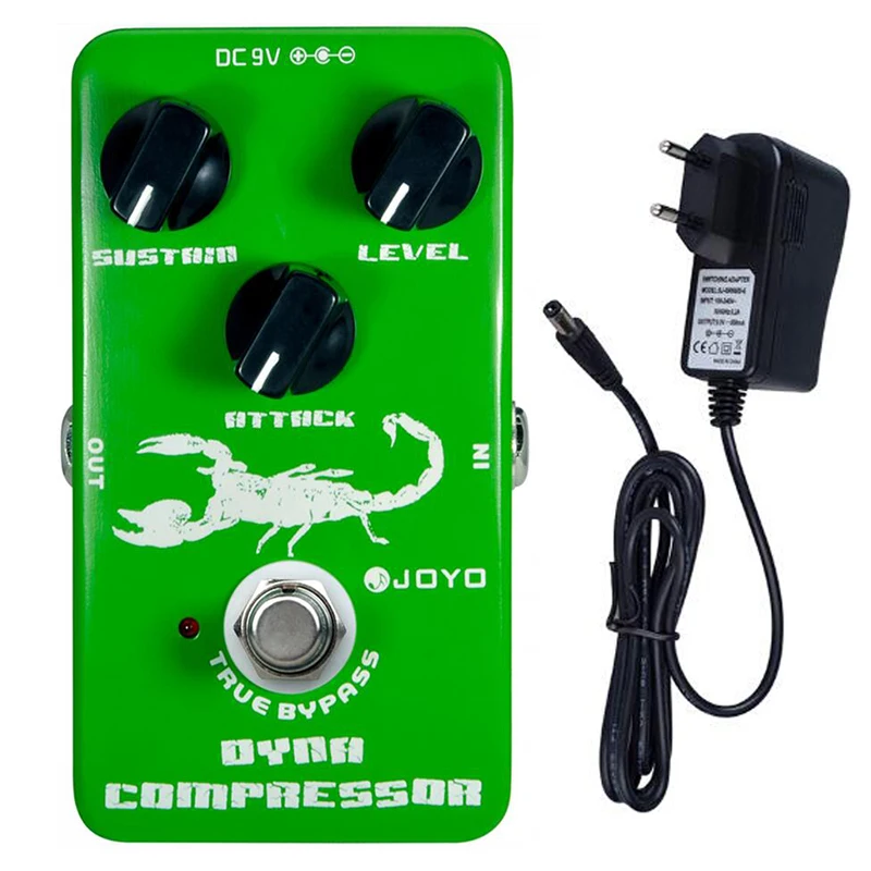 

JOYO JF-10 Classic Dynamic Compressor Compress Effect Pedal for Electric Guitar Pedal Mini Pedals True Bypass Guitar Bass Parts