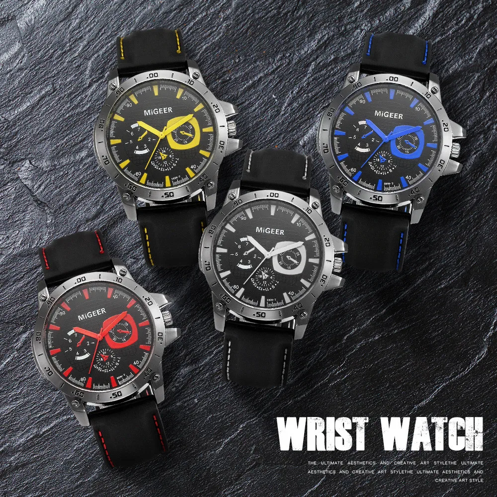 Relogio Masculino часы мужские модные силиконовый ремешок Спортивные крутые Reloj Hombre