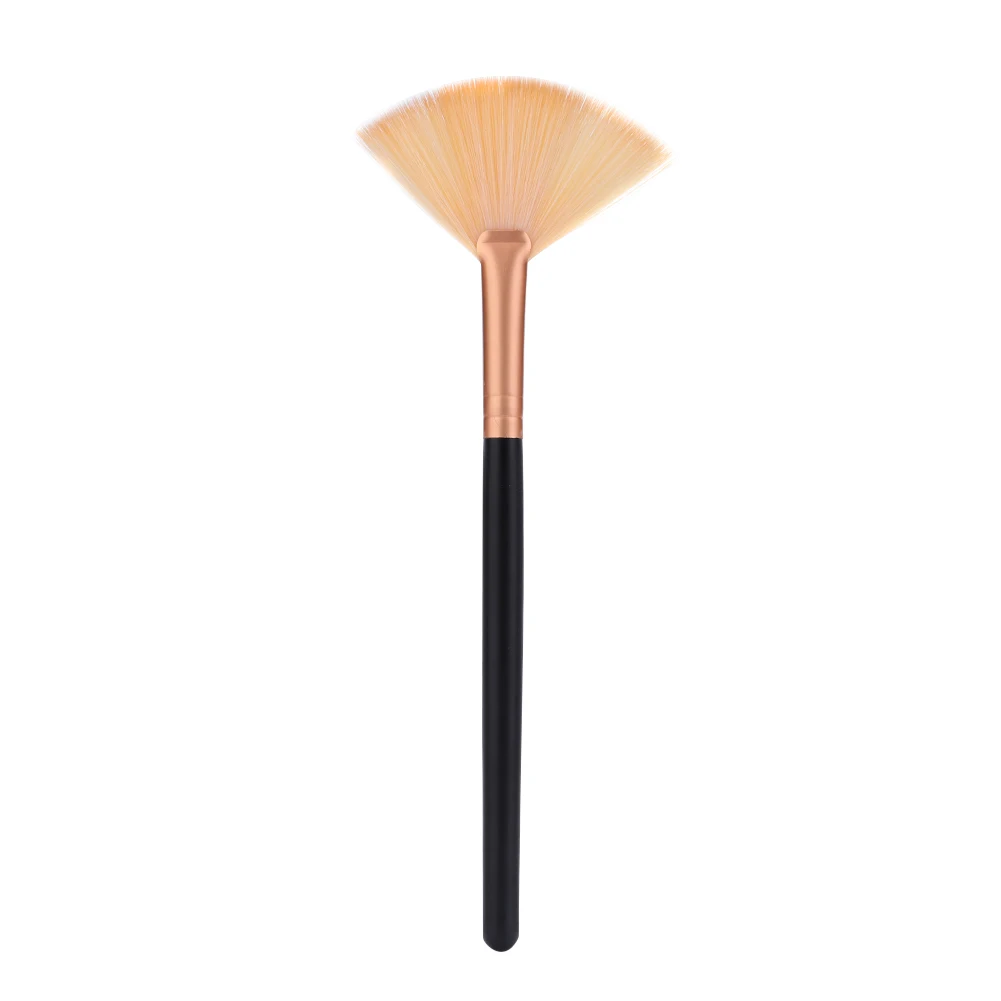 1 шт. Профессиональная Кисть для макияжа в форме веера|Аппликатор теней век| |