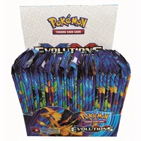 svip 324pcsbox pokemon cards sun moon xy evolutions booster box collectible trading card game kids toys kids birthday gift