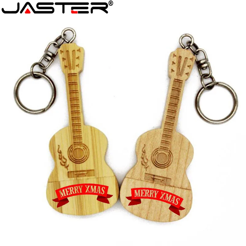 JASTER новинка горячая распродажа деревянная гитара usb флеш накопитель флешки