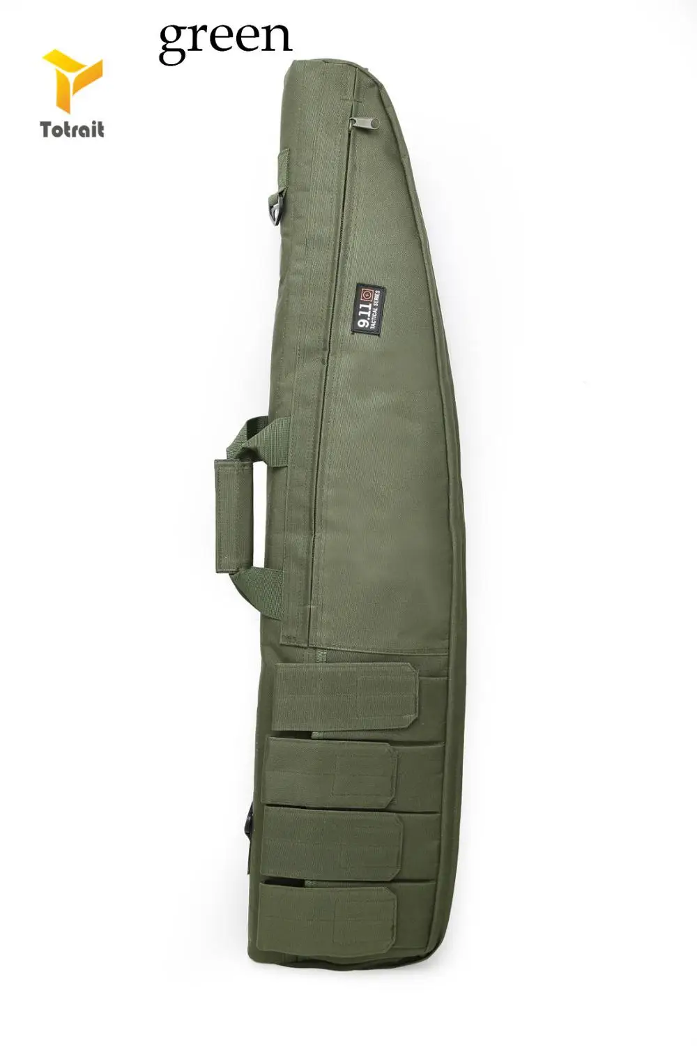Green HANWILD Мультикам 120 см пистолет винтовка сумка Открытый тактический Сумка Для Переноски Чехол для военного оружия сумка на плечо для страйкбола стрельба Painti - Цвет: Green