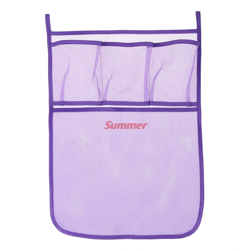 1Pc Practical Baby Bed Hanging Storage Bag Crib Organizer Toy Diaper Pocket For Cradle Bedding