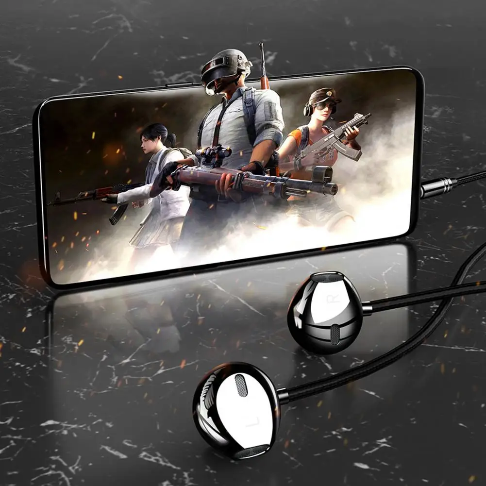 Проводные наушники гарнитура с глубокими басами штекер 3 5 мм наушники-вкладыши