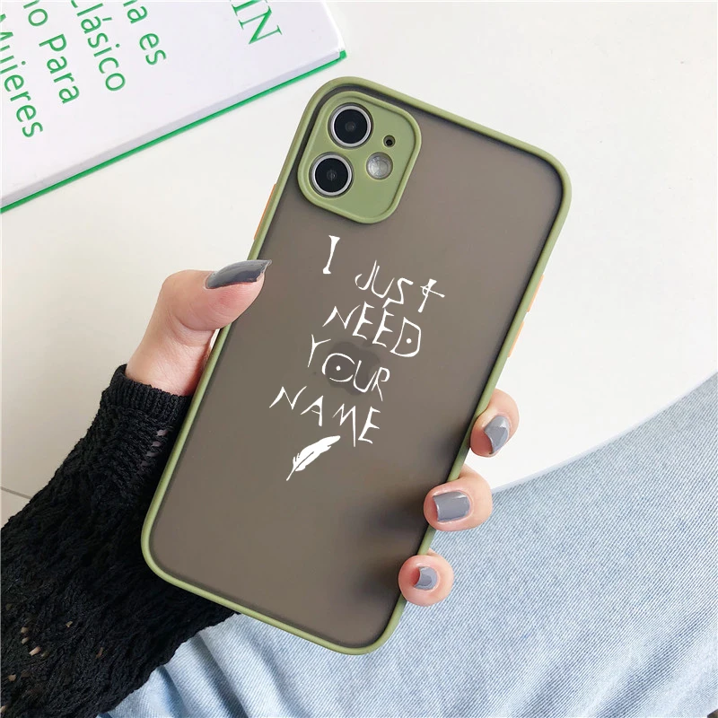 Cartoon Death Note Japan Anime Phone Case for IPhone 12 11 Pro Max X XR XS 6S 8 7 Plus 13 Soft matte Bumper rem and misa Cover | Мобильные