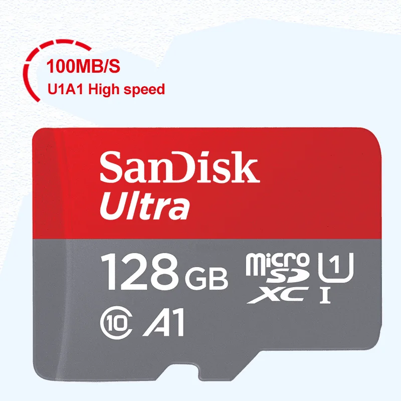 Карта памяти Sandisk Micro SD TF класс 10 128 256 64 32 ГБ | Компьютеры и офис
