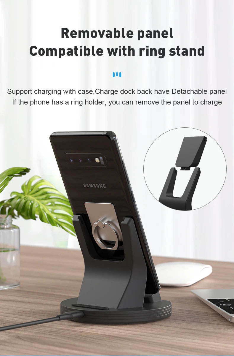 sikai 5a type c micro usb ios charging dock station desktop magnet charger stand for iphone12 pro11 xiaomi mi 11 huawei p40p30 free global shipping