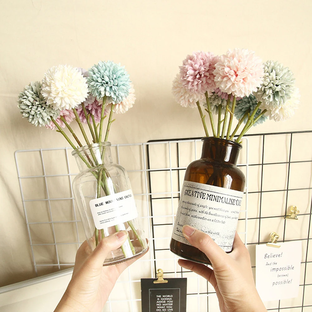 1 шт. реалистичные цветные искусственные Одуванчики Цветочная композиция не