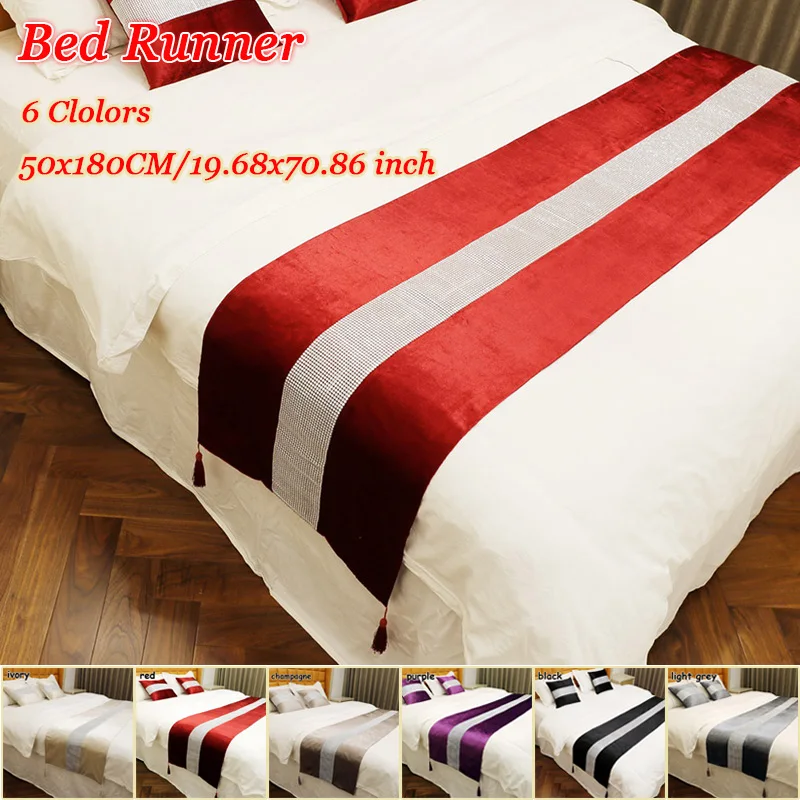 Постельное белье 20x71 дюймовый шарф защита постельного белья постельное с