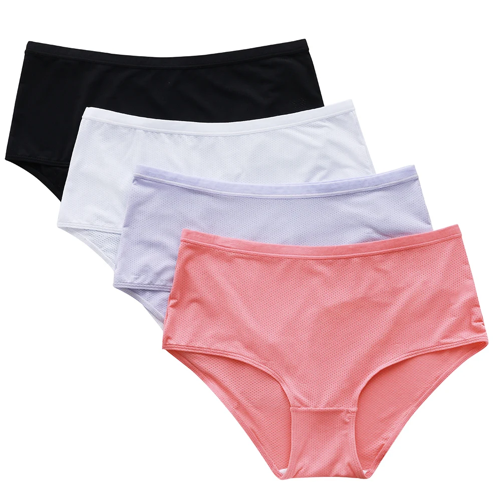 Charmleaks женские хипстерские трусы нижнее белье 4 пачки локоны волос хлопок мягкая
